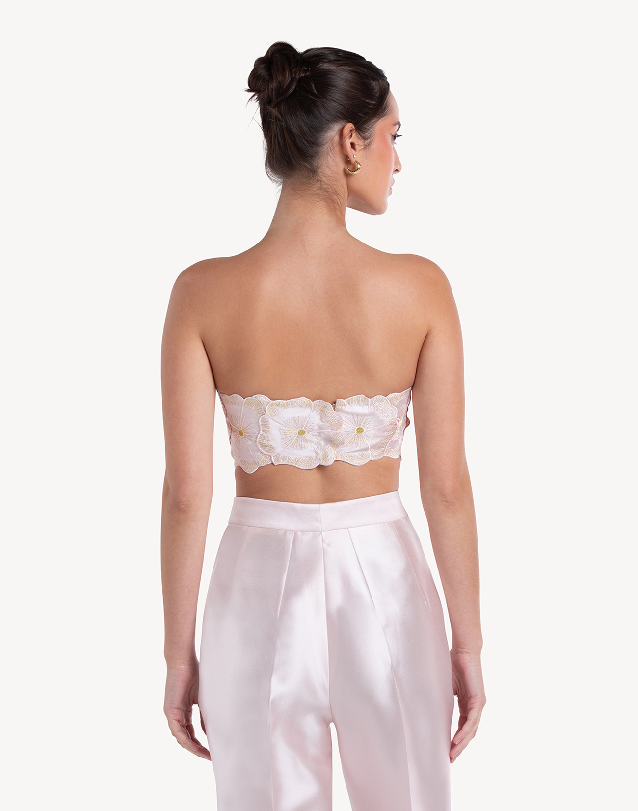 Meraki Floral Applique Corset Top