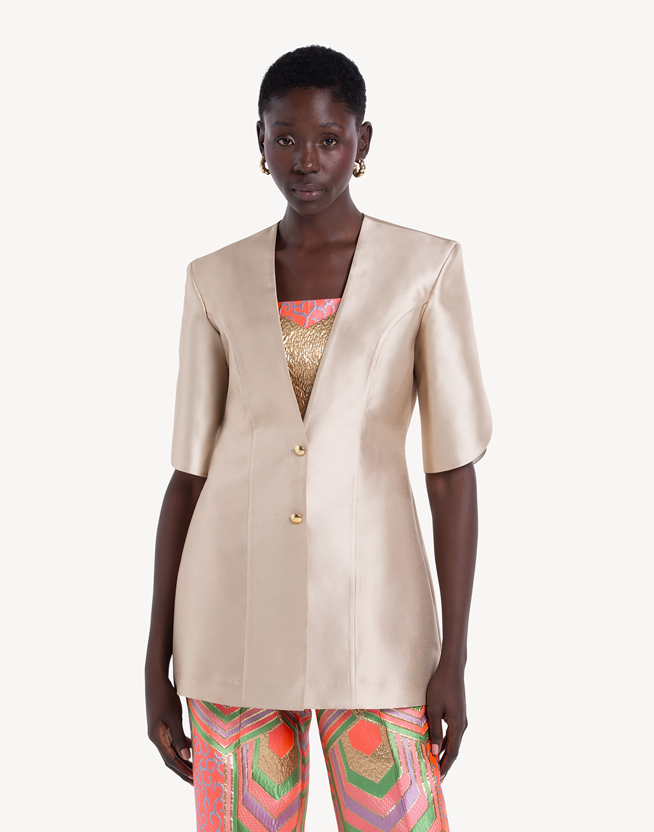 Ivy Wrapped Sleeve Jacket