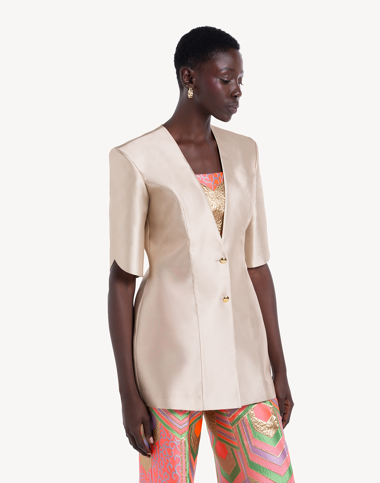 Ivy Wrapped Sleeve Jacket