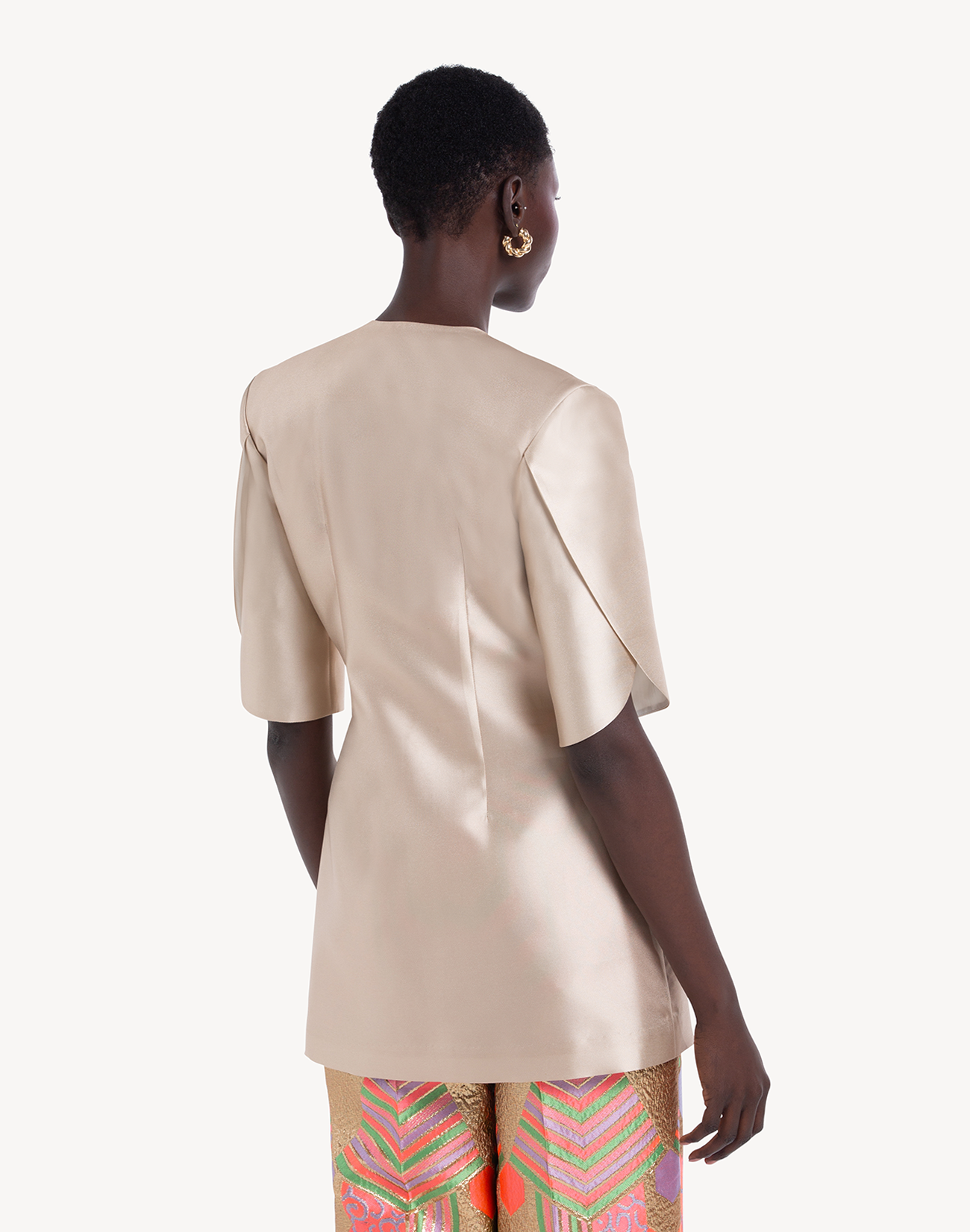 Ivy Wrapped Sleeve Jacket