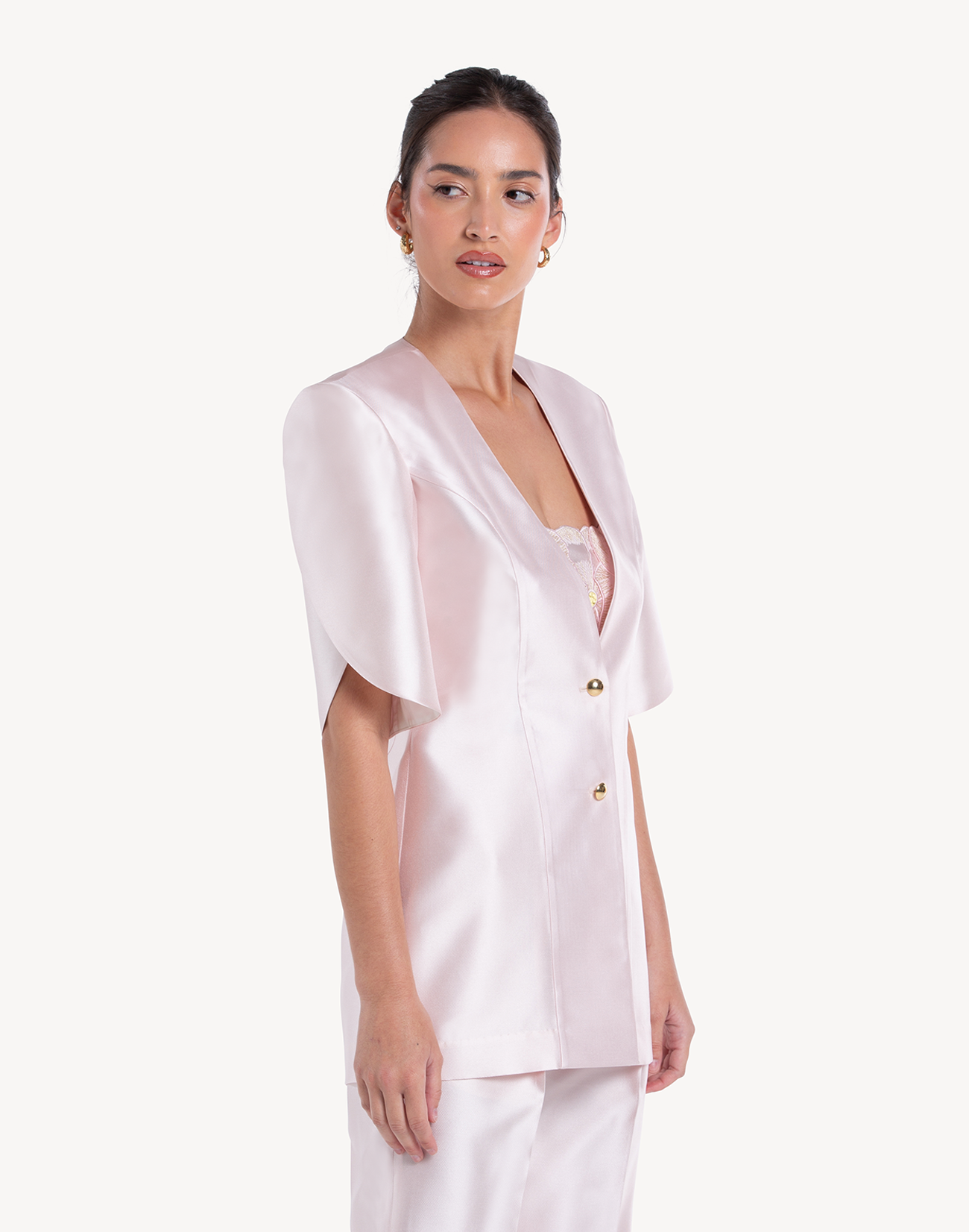 Ivy Wrapped Sleeve Jacket