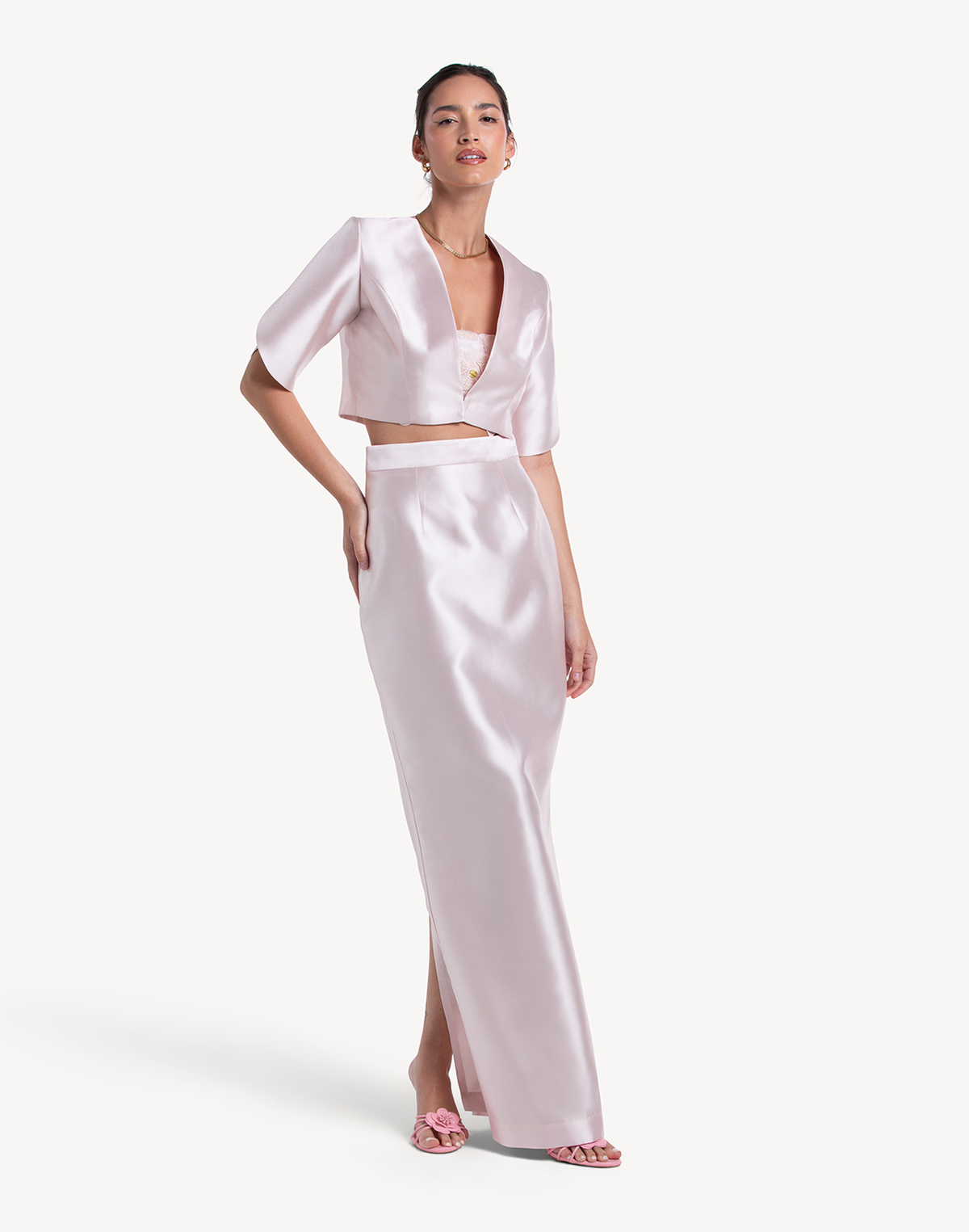 Mikado Pencil Skirt