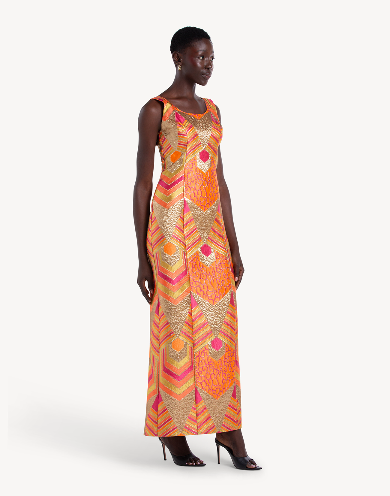 Nermin Brocade Dress