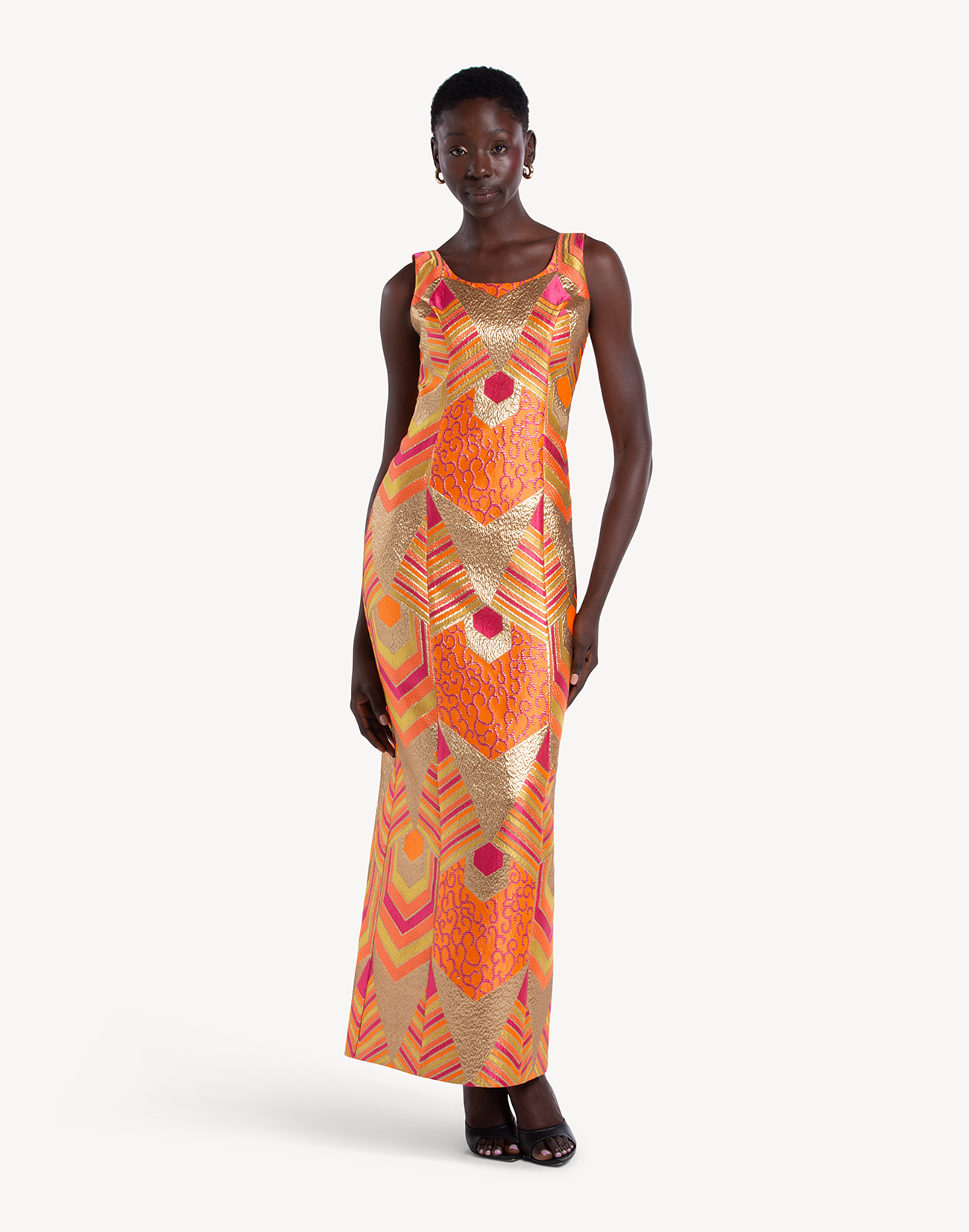 Nermin Brocade Dress