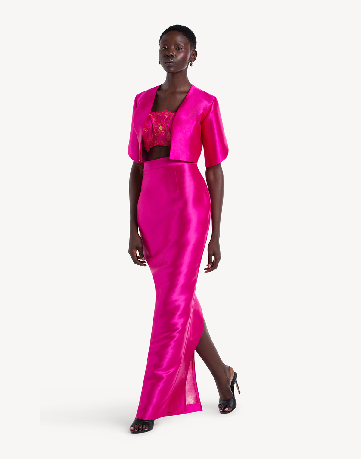 Mikado Pencil Skirt
