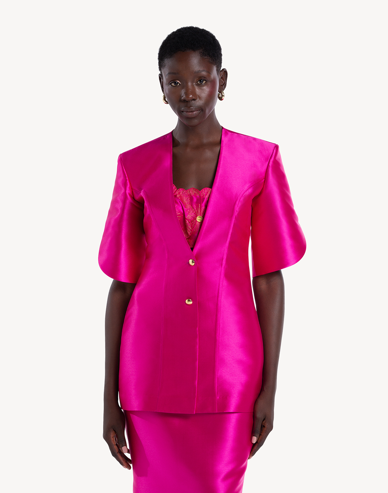 amerivintage　PUFF SLEEVE JACKET Amerivintage PUFF SLEEVE JACKET