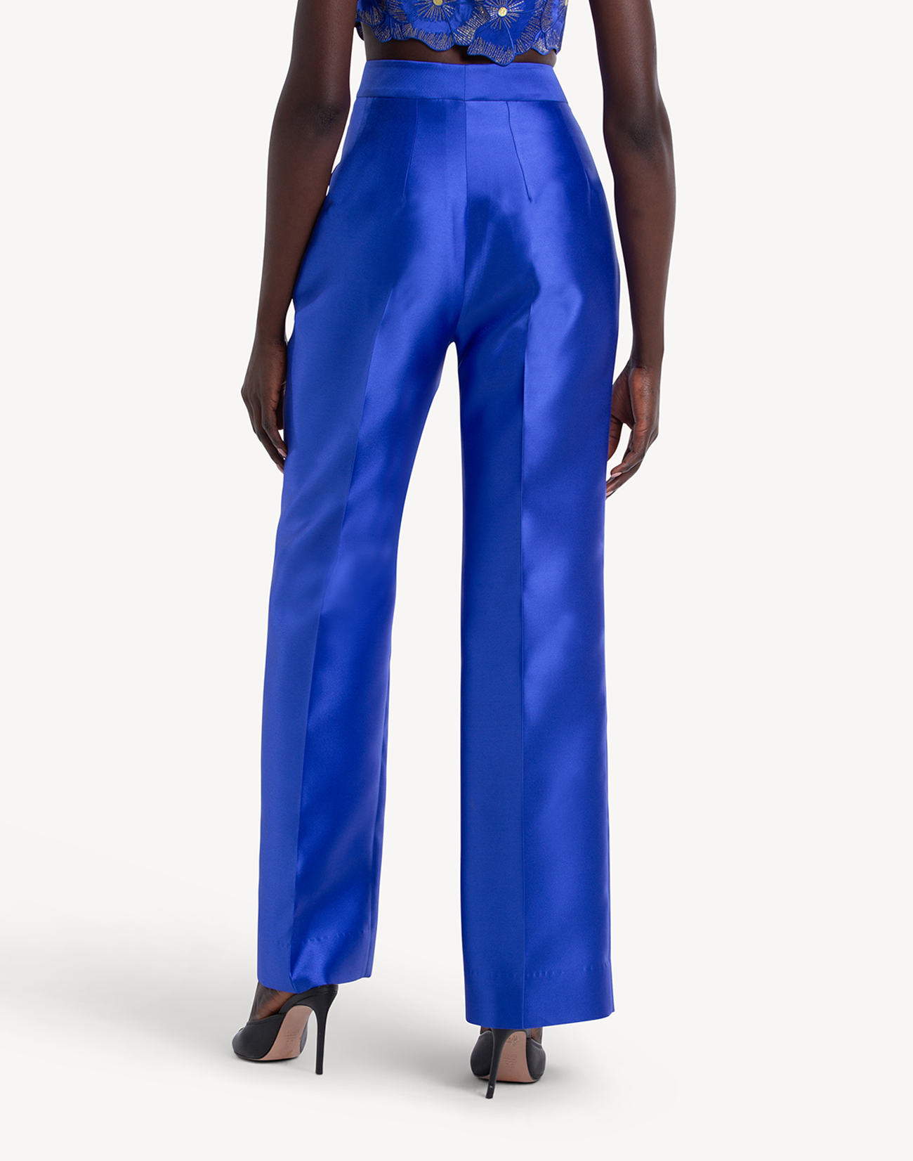 Mikado High Waisted Trousers