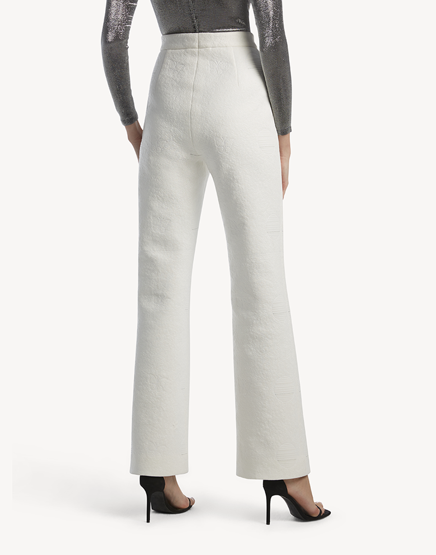 Butterfly Embroidered Trousers