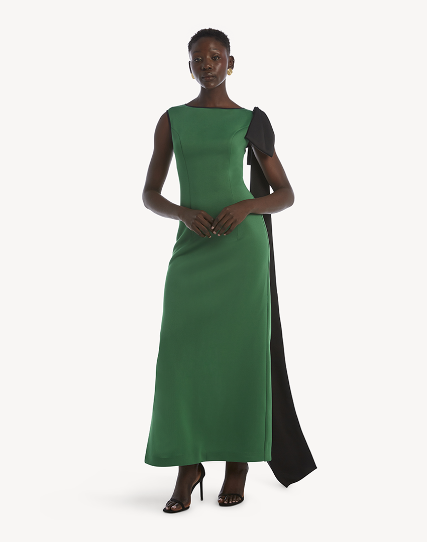 Grace Sleeveless Bow Dress