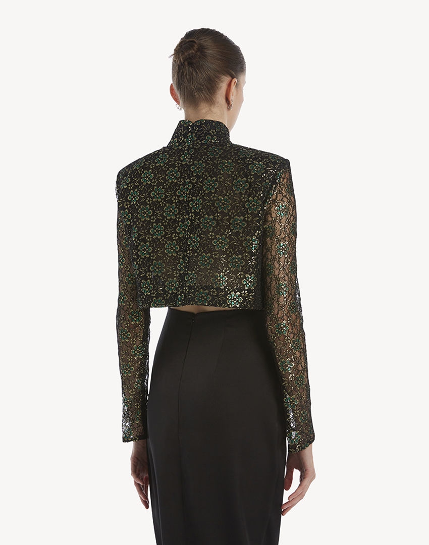 Onyx Lace Blouse