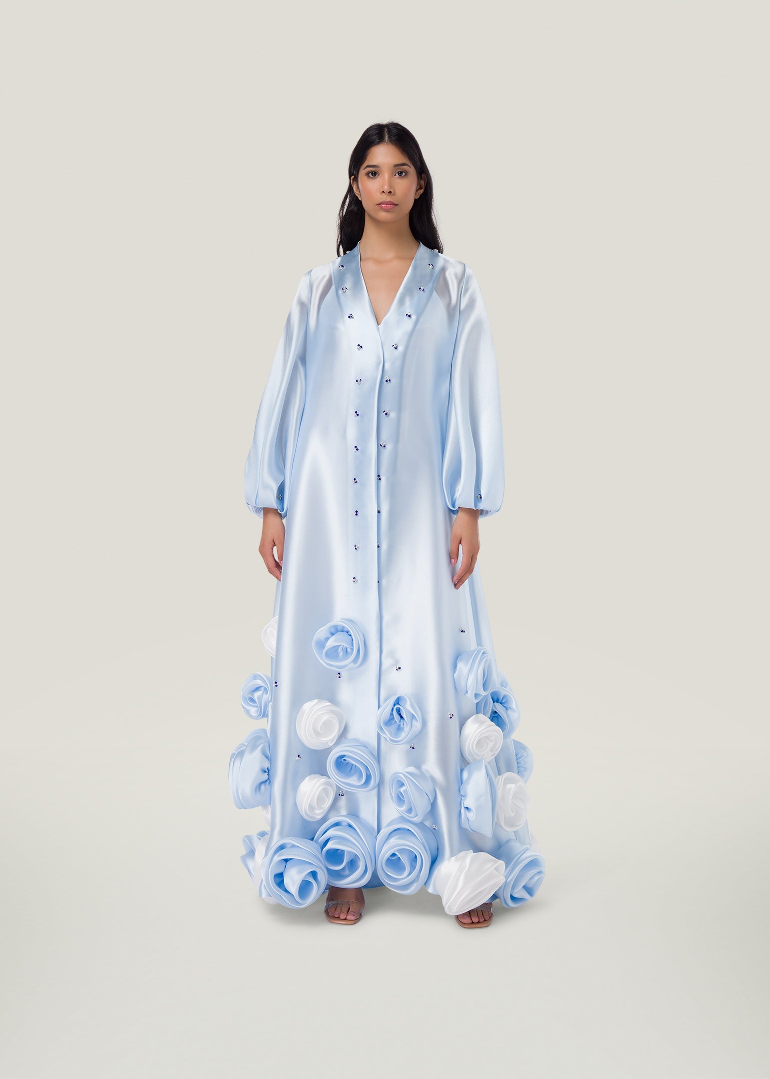 41 Roses Kaftan - Sky Blue