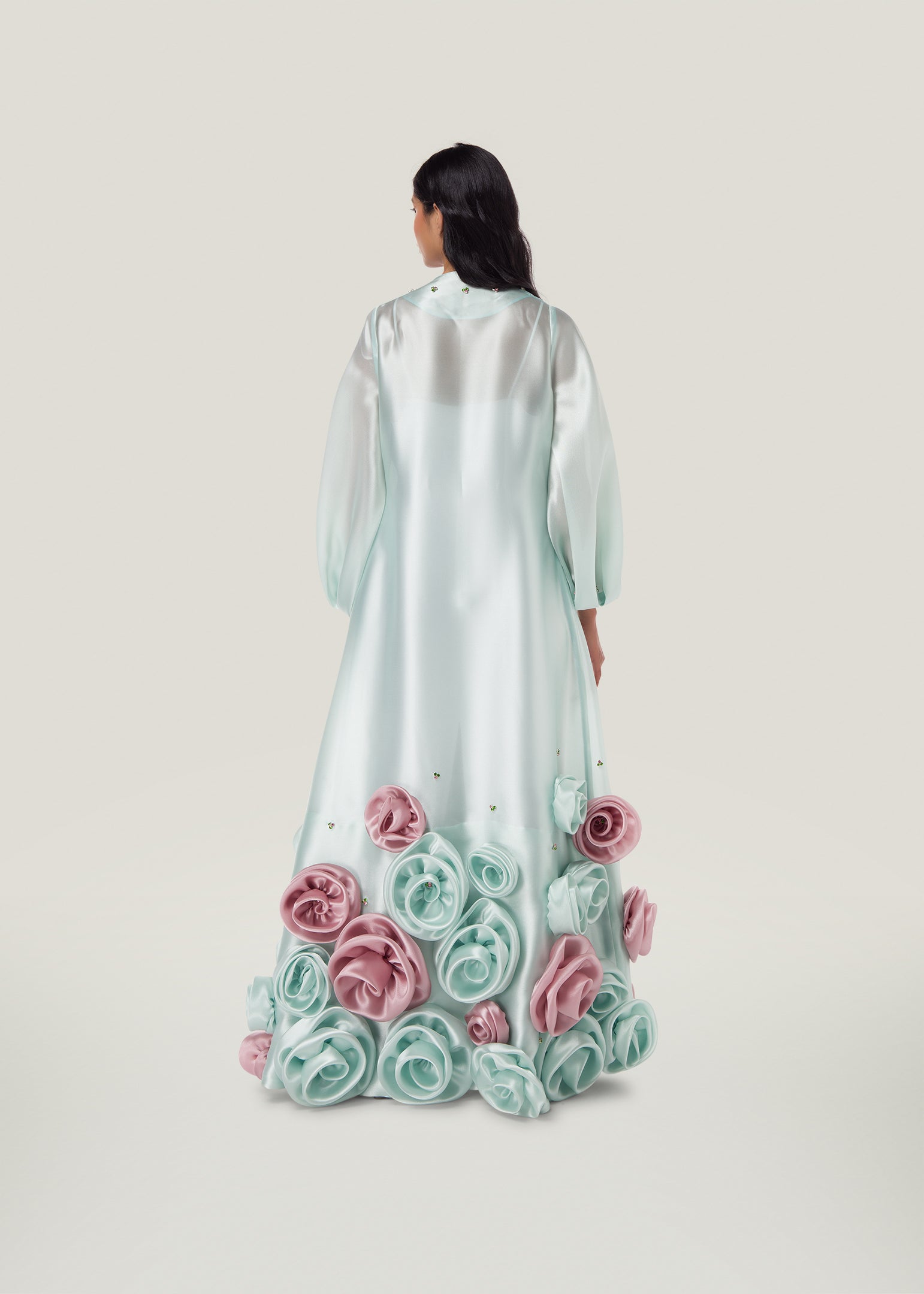 41 Roses Kaftan Mint - Green