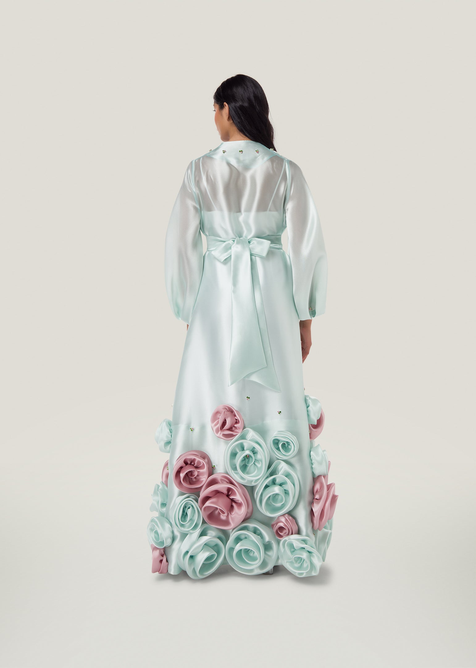 41 Roses Kaftan Mint - Green